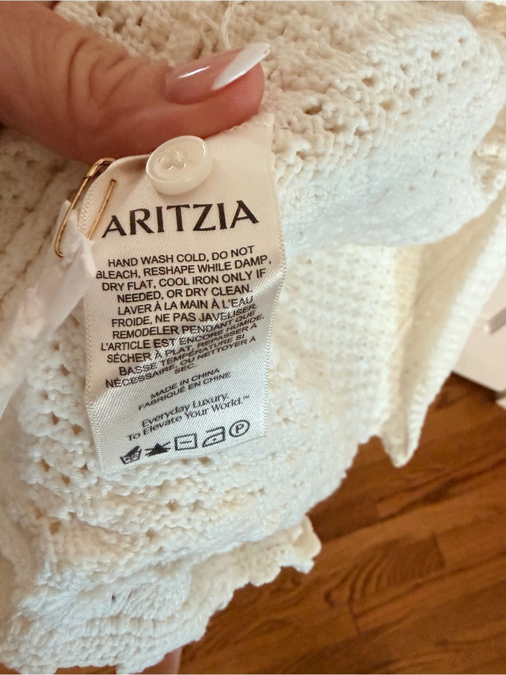Wilfred Aritzia Evie Dress in Light Birch Small - Picture 16 of 16